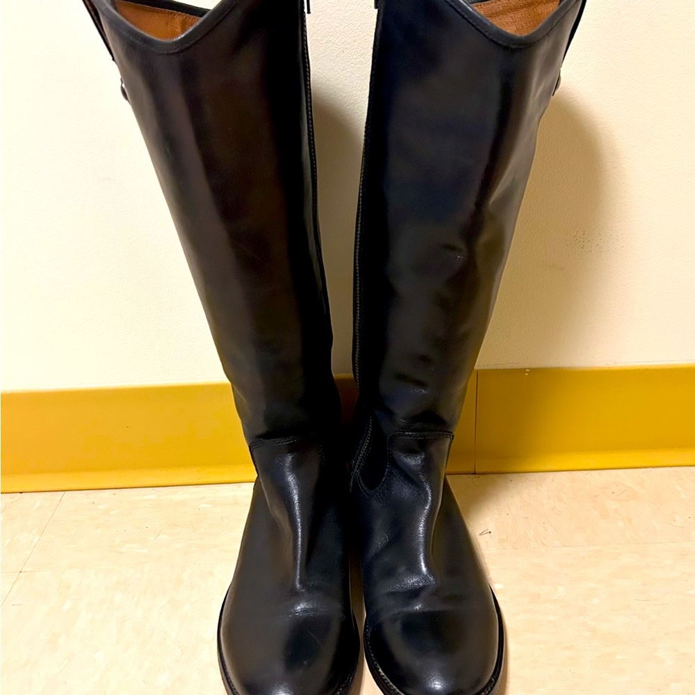 Frye Black Riding Boots